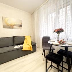 2-комнатные апартаменты стандарт в центре Тюмени с живописным прудом