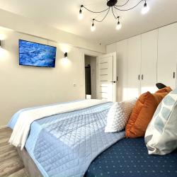 4-местные 2-комнатные апартаменты улучшенные Ключевская 24, 2-ком со Смарт ТВ