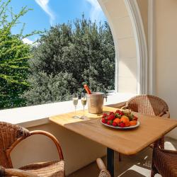 Номер люкс семейный с 1 двуспальной кроватью