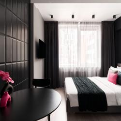 1-комнатные апартаменты студия ул. Берзарина 30А Pink