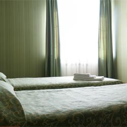 Номер студия с 2 односпальными кроватями