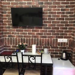 Номер стандарт улучшенный с 1 двуспальной кроватью (мансарда)