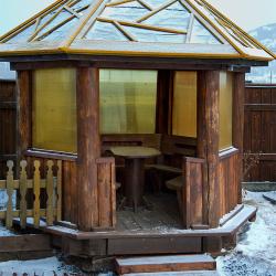 Фото Отель Домики в поселке Большое Голоустное