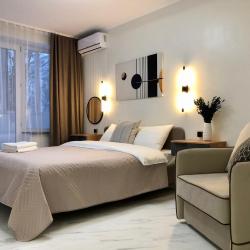 Фото Отель Apartment Happy (Апартмент Хэппи) на улице Академика Арцимовича 3