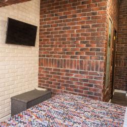 Номер стандарт с 1 двуспальной кроватью (мансарда)