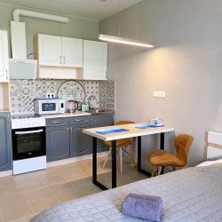 Апартаменты студия с 1 двуспальной кроватью