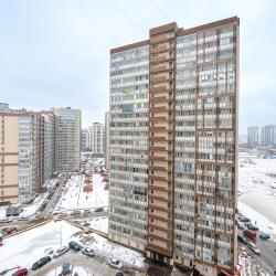 1-комнатные апартаменты студия Охтинская аллея, 4