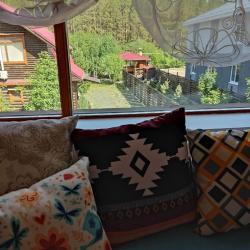 Фото Отель Бревенчатый дом Абзаково