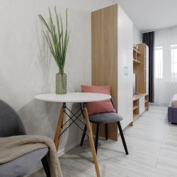 1-комнатные апартаменты студия ул. Нансена 103\1 стр 9