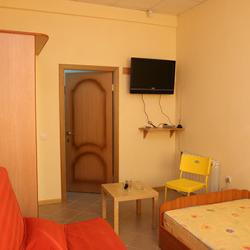 Номер эконом с 1 двуспальной кроватью