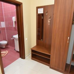 Номер стандарт с 1 двуспальной кроватью и балконом (с завтраком)