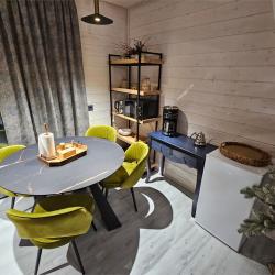 Шале улучшенное с 2 односпальными и 1 двуспальной кроватью