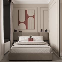 Номер стандарт улучшенный с 1 двуспальной кроватью