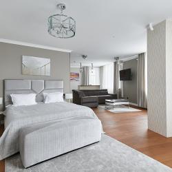 Номер студия премиум с 1 двуспальной кроватью