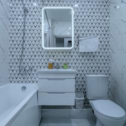 Апартаменты улучшенные Автомобильная, 8 с 1 двуспальной кроватью