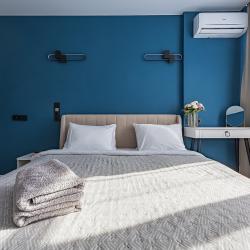 2-местные 1-комнатные апартаменты студия с 1 двуспальной кроватью (338-340)