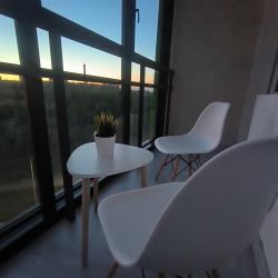 1-комнатные апартаменты студия с 1 двуспальной кроватью