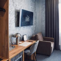 Номер стандарт с 1 двуспальной кроватью