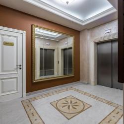 Апартаменты стандарт с 1 двуспальной кроватью и террасой