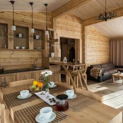 Фото Отель Охта Парк коттеджи