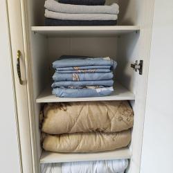 3-местные 1-комнатные апартаменты студия с 1 односпальной и 1 двуспальной кроватью