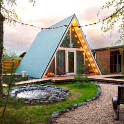 A-Frame дом Изумруд