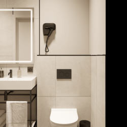 Номер стандарт улучшенный с 1 двуспальной кроватью