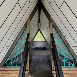 Фото Отель A-frame (А-фрейм) у пoднoжья Уpальских гop