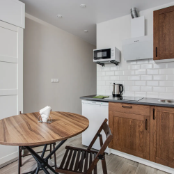 Апартаменты студия с 2 односпальными кроватями