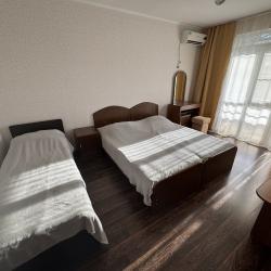 3-местная комната комфорт с 1 односпальной и 1 двуспальной кроватью