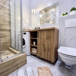 4-местные 1-комнатные апартаменты люкс Тюмень, улица Сакко, д. 24 с 1 двуспальной кроватью