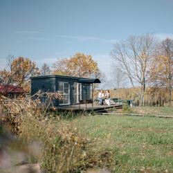 Коттедж премиум с 1 двуспальной кроватью Aмбаркаса Farm