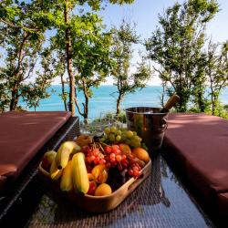 Сафари тент с 1 двуспальной кроватью