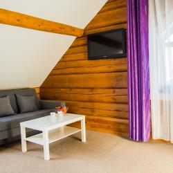 Номер стандарт с 2 односпальными кроватями (мансарда)