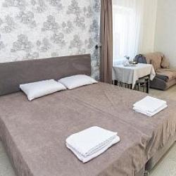 Комната стандарт с 1 двуспальной кроватью и диваном