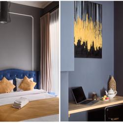 Номер стандарт с 1 двуспальной кроватью