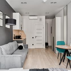 1-комнатные апартаменты студия ул. Берзарина 30А Green