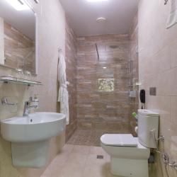 Номер стандарт с 1 двуспальной кроватью (без окна)