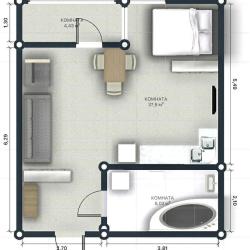 Фото Апартаменты Ap'hotel butterfly (Ап'хотел батерфлай) на улице 50 лет Октября 57Ак1