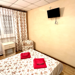 Номер люкс семейный с 1 двуспальной кроватью