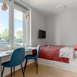 1-комнатные апартаменты студия Дизайнерская квартира на одного и двоих 4flats LAZURIT в Адмиралтейском районе
