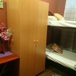 Номер стандарт семейный с 3 двухъярусными кроватями (общие удобства)