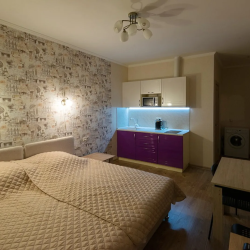Квартира-студия, 24 м², 2 кровати