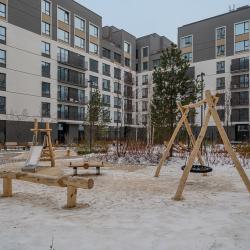 1-комнатные апартаменты студия Академика Ландау 9