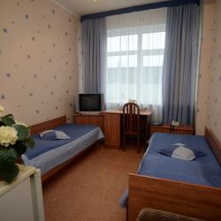 Номер стандарт с 2 односпальными кроватями без кондиционера