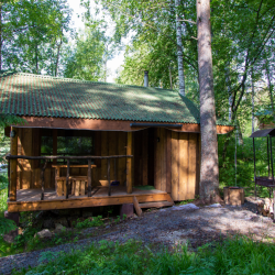 Коттедж стандарт с 1 двуспальной кроватью