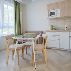 1-комнатные апартаменты студия Искры 88, корпус 10, кв 17