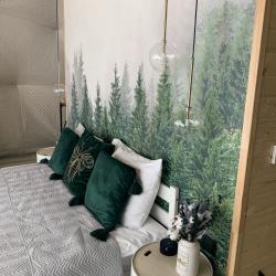 Тентовый купольный дом