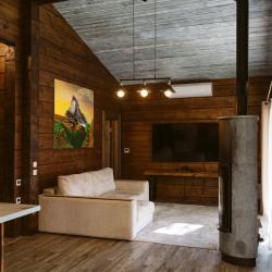 Коттедж улучшенный с 1 двуспальной кроватью Les Chalet