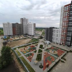 Фото Отель Современная квартира-студия на Южном шоссе в ЖК Амград